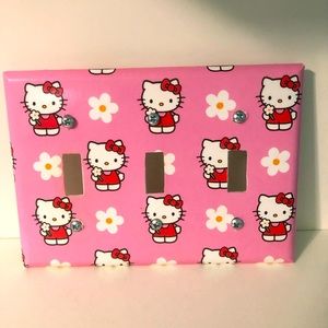 Hello Kitty Light Switch Cover